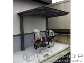 のサイクルポート・駐輪場 アーキフィット ミニ 積雪〜20cm対応 施工例