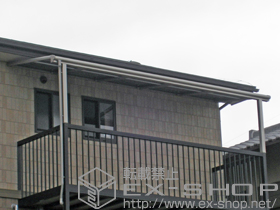 のバルコニー・ベランダ屋根 ヴェクターテラス F型 屋根タイプ 積雪対応〜20? 施工例