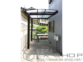 のサイクルポート・駐輪場 キューブポート ミニ 積雪〜20cm対応 施工例