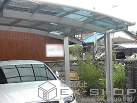 YKKAPのカーポート レイナポート 積雪～20cm対応 施工例