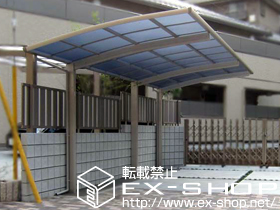 のカーポート レイナポート 延長　積雪〜20cm対応 施工例