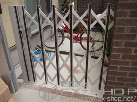 の門扉 アーキシャット 片開き 施工例