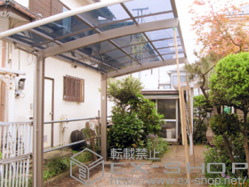 のカーポート カーブポートシグマIII 積雪〜30cm対応 施工例