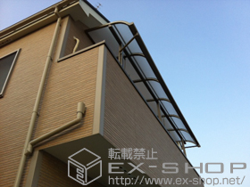 のバルコニー・ベランダ屋根 ライザーテラスＩＩ Ｒ型 屋根タイプ 積雪対応〜20? 施工例