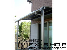 のテラス屋根 ライザーテラスＩＩ Ｒ型 施工例