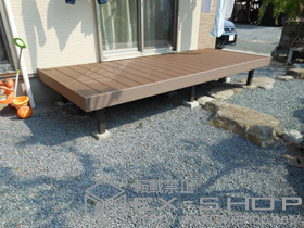 のウッドデッキ リコステージII 単体 施工例
