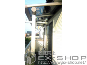 のバルコニー・ベランダ屋根 ヴェクターテラス F型 屋根タイプ 単体 積雪〜20ｃｍ対応 施工例