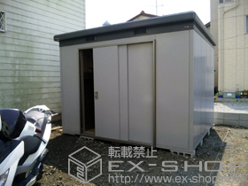 の物置・屋外倉庫 ナイソー 一般型　（SMK-75S） 施工例