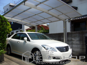 のカーポート レイナポート 積雪〜20cm対応 施工例