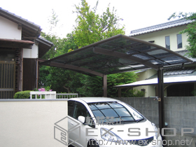 のカーポート プレシオスポート 積雪〜20cm対応 施工例