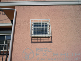 の面格子・窓格子 アルミ面格子 井桁 施工例