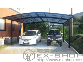 のカーポート カーブポートシグマIII ワイド 積雪〜30cm対応 施工例