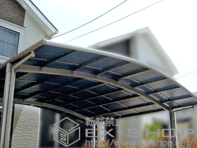 のカーポート カーブポートシグマIII ワイド 積雪〜30?対応 施工例