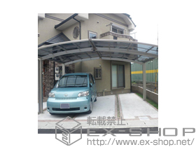 のカーポート プレシオスポート M合掌　積雪〜20cm対応 施工例