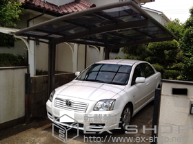 のカーポート カーブポートシグマIII　積雪〜30cm対応 施工例