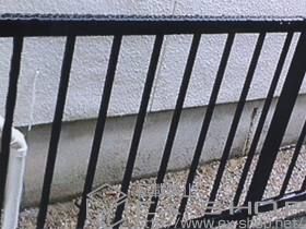 のフェンス・柵 レスティナフェンス21型 自由柱 施工例