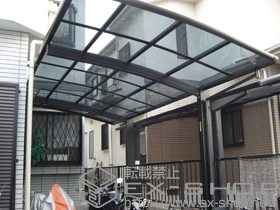 のカーポート レイナポート 積雪〜20?対応 施工例