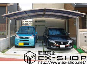 のカーポート レイナポート M合掌 積雪〜20ｃｍ対応 施工例