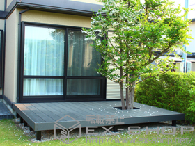 のウッドデッキ リウッドデッキ 200 施工例