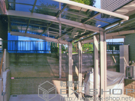 のカーポート カーブポートシグマIII 積雪〜30cm対応 施工例