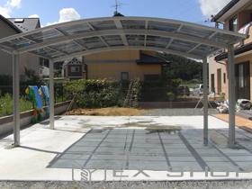 のカーポート レイナツインポート 積雪〜20cm対応 施工例