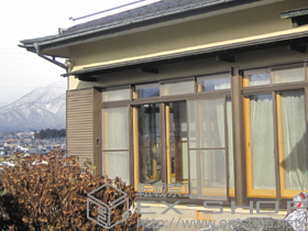 の二重窓（内窓） インプラス ダストバリア仕様 引違い窓 4枚建 施工例