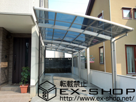 のカーポート レイナポート 縦連棟 積雪対応〜20cm 施工例