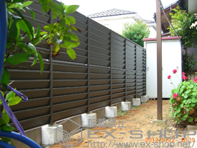 のフェンス・柵 サニーブリーズフェンス A型 施工例