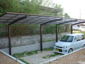 のカーポート レイナポート 積雪〜20cm対応 施工例