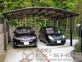 のカーポート レイナツインポート 積雪〜20cm対応 施工例