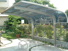 のカーポート テールポートシグマIII 積雪〜30cm対応 施工例