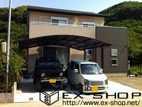 のカーポート レイナツインポート　積雪〜20cm対応 施工例
