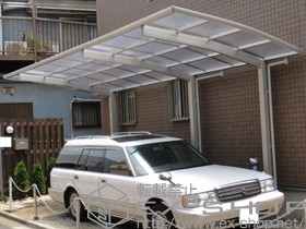 のカーポート レイナポート 延長 積雪〜20cm対応 施工例