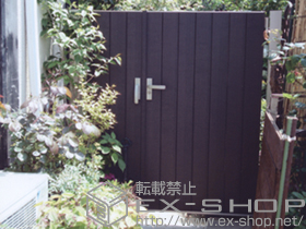 の門扉 ライフモダンII TA型 親子型 施工例