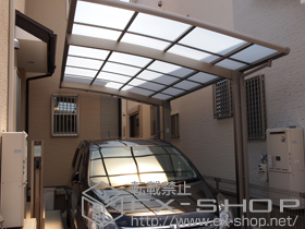 のカーポート カーブポートシグマIII　積雪〜30cm対応 施工例