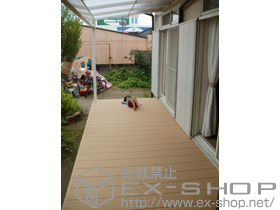 のウッドデッキ リウッドデッキ 200 連棟 施工例