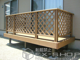 のウッドデッキ リコステージII 施工例