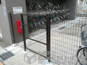 の門扉 G10門扉 片開き 柱使用 施工例