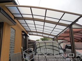 のカーポート カーブポートシグマIII 延長 積雪〜30cm対応 施工例