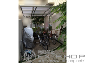 のサイクルポート・駐輪場 レイナポート ミニ 積雪〜20?対応 施工例