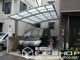 のカーポート カーブポートシグマIII 積雪〜20cm対応 施工例