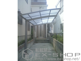 のカーポート カーブポートシグマ? レギュラータイプ 積雪〜30cm対応 施工例