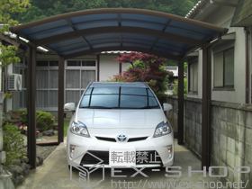 のカーポート レイナワンポート 積雪〜20cm対応 施工例