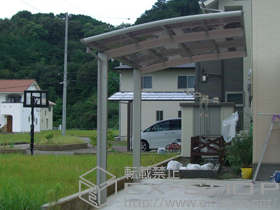 のカーポート レイナポート 積雪〜20cm対応 施工例