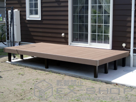 のウッドデッキ リウッドデッキ200 単体 施工例