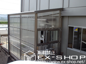 のストックヤード フリーヤード 窓付 袖付タイプ 施工例