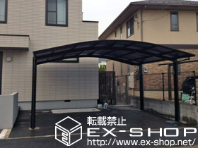 のカーポート プレシオスポート ワイド　積雪〜20cm対応 施工例