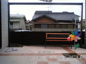 のオーニング・日よけ 彩樹B型  手動式 施工例