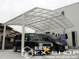 のカーポート レイナツインポート 積雪〜20ｃｍ対応 施工例