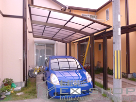 のカーポート レイナポート 積雪〜20cm対応 施工例